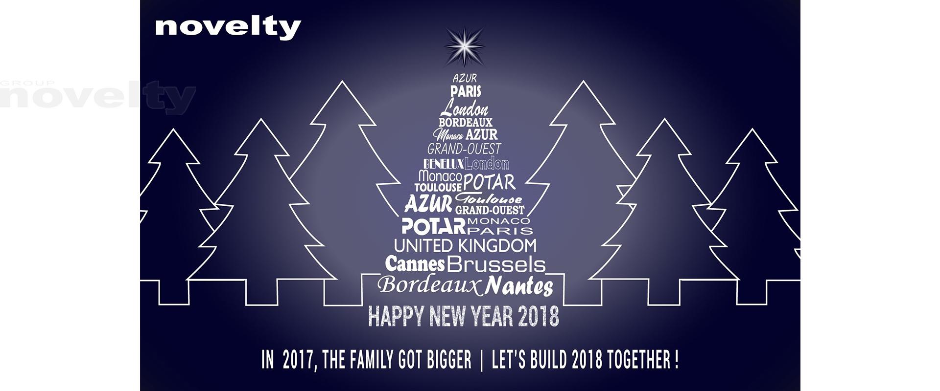 Visuel HAPPY NEW YEAR 2018