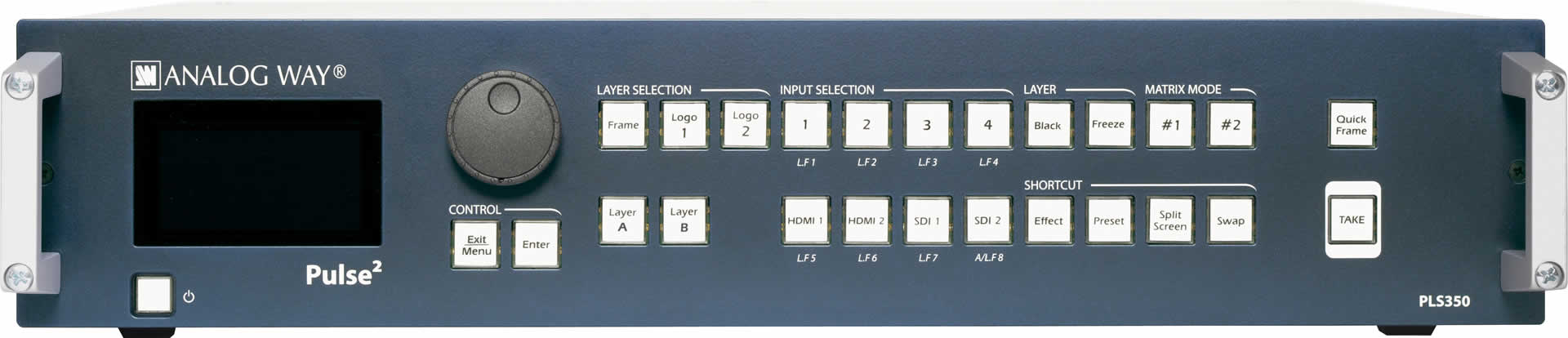 Visuel Fiche complète : ANALOG WAY Pulse2-3G (PLS350-3G)