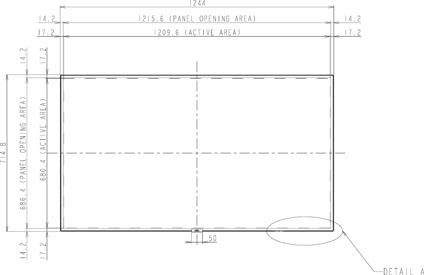 Visuel Fiche complète : NEC P554