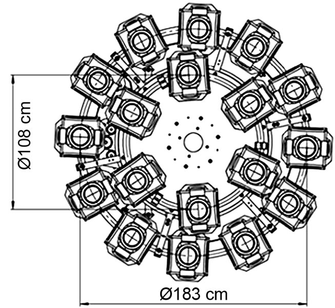 Visuel Fiche complète : Parasol Systems Star600